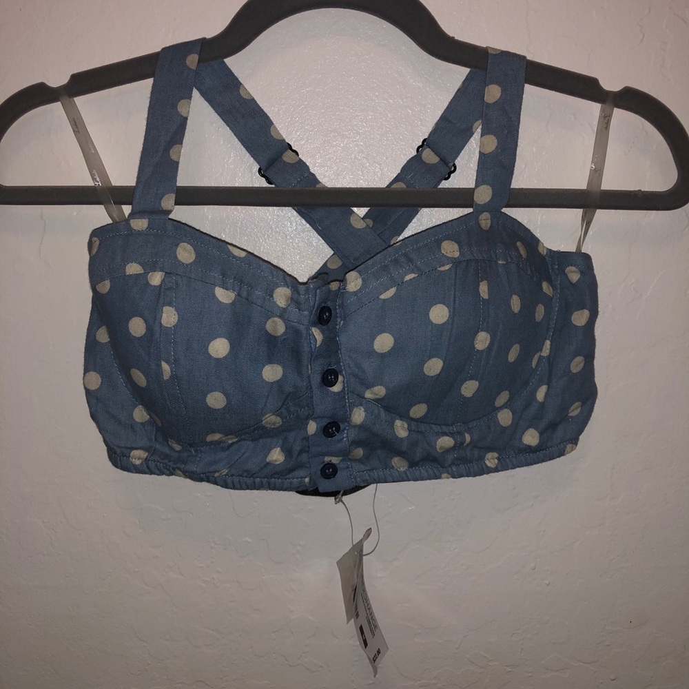Polka Dot Bustier